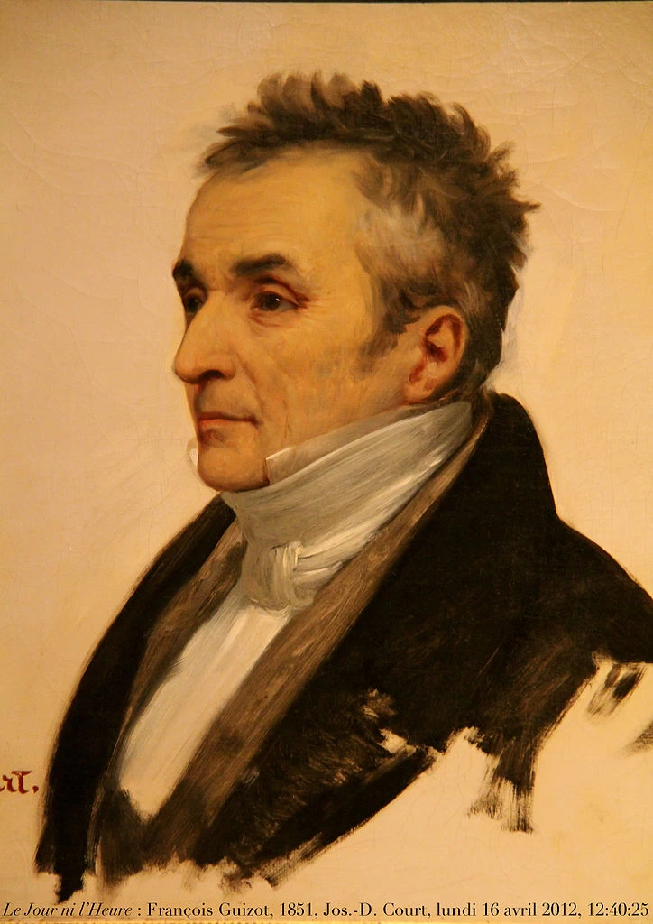 Joseph Désiré Court - Ritratto di François Guizot